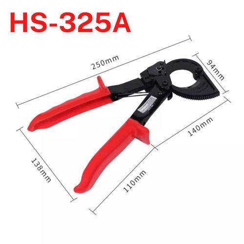 Promo Racheting Cable Cutter HS325A Ratchet Tang Potong Kabel HS325A