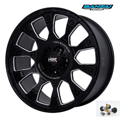 Jual Velg Mobil HSR BANTENG Ring 18 Untuk Juke Xtrail Rubicon Alphard ...