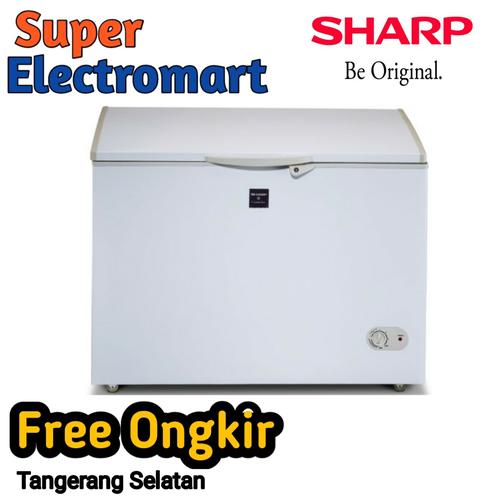 Jual CHEST FREEZER SHARP FRV 300 LEMARI PEMBEKU 300 LITER FREEZER