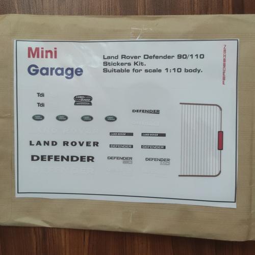 Jual Sticker Detailing RC 1:10 Land Rover Defender 90/110 - Jakarta ...
