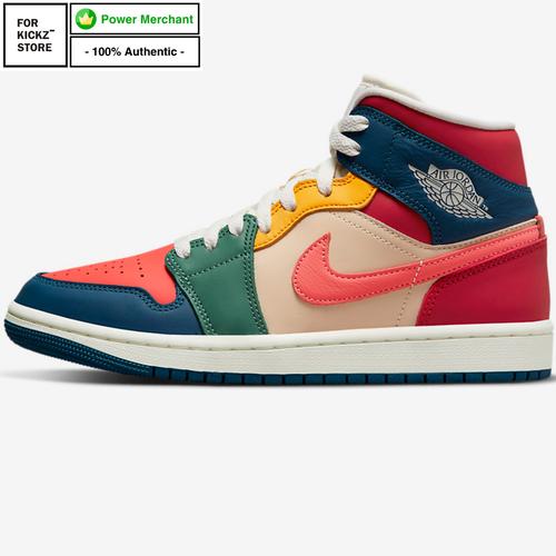 Jual NIKE AIR JORDAN 1 MID SE MULTICOLOR MAGIC EMBER - 36.5 - Jakarta ...