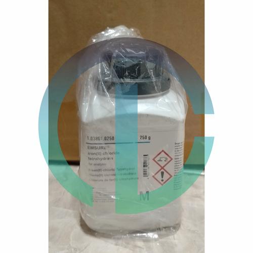 Jual Iron II Chloride Tetrahydrate / Besi II Klorida 250 gr Merck 103861 Kota Bandung Chemie