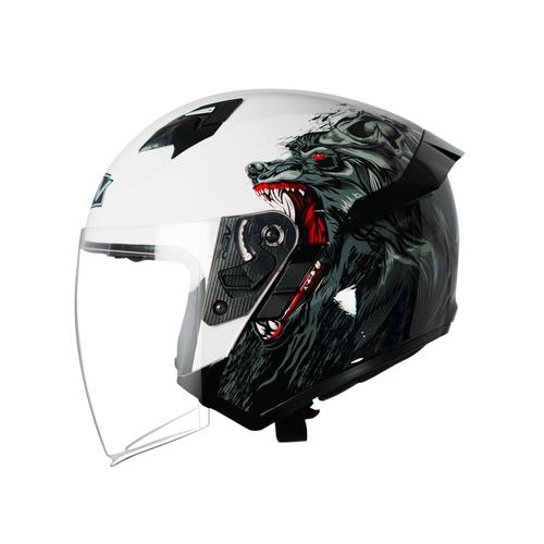 Jual HELM RSV SV300 WOLF GLOSSY DOUBLE VISOR M Kota Bandung RSV