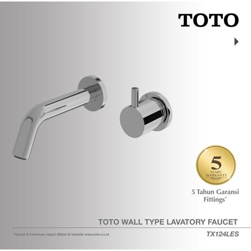 Promo TOTO Lavatory Faucet TX124LES Kran Keran Kran Wastafel