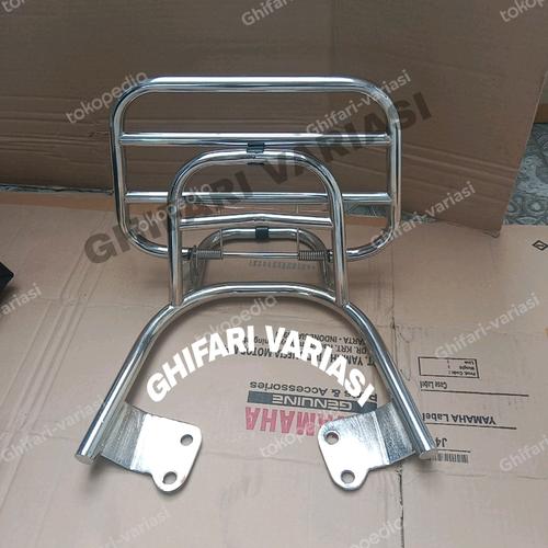 Jual backrack back rack behel bagasi honda Scoopy Honda Genio - chrome ...