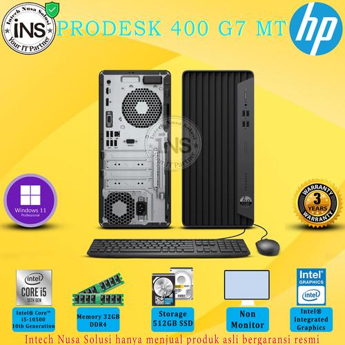 Prodesk400G7 SFF i5 10500 16GB 512GB+1TB