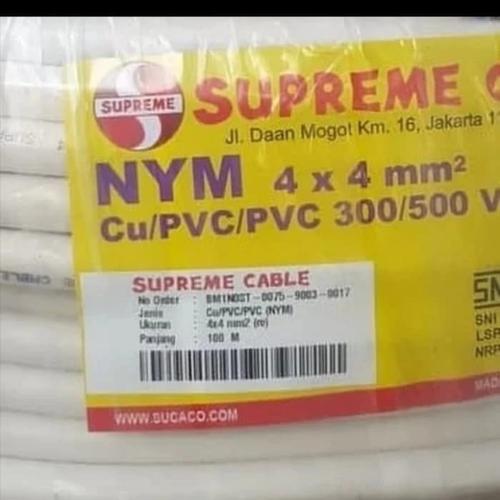 Jual kabel nym 4x4 supreme 50 meter jakarta pusat chua elektrik