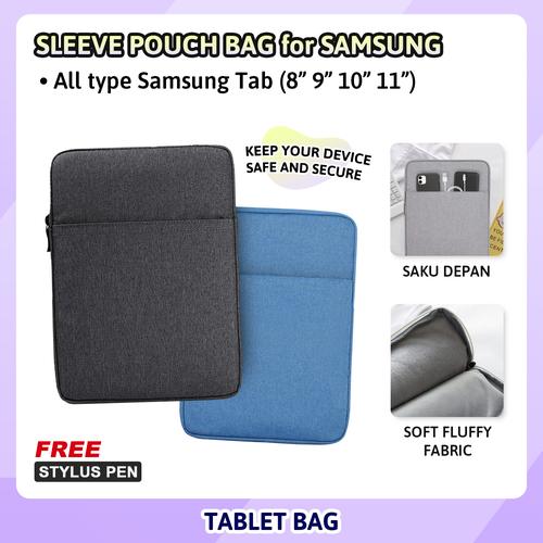 Jual Samsung Tab A 10 S6 A7 Lite Luxury Pouch Bag Sarung Case