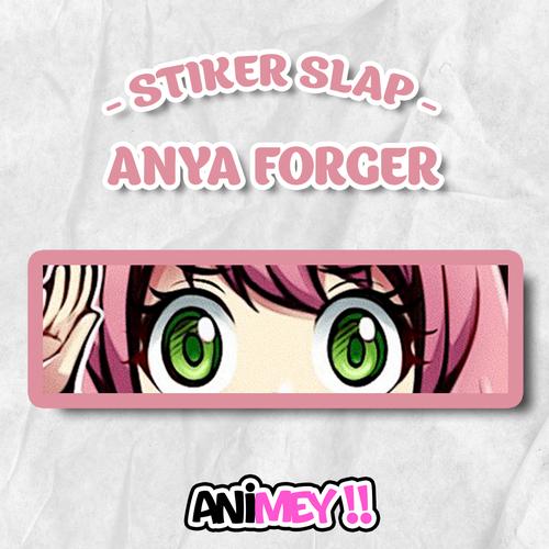 Jual Stiker Slap Anya Forger Anime Spy x Family / Sticker Waterproof ...