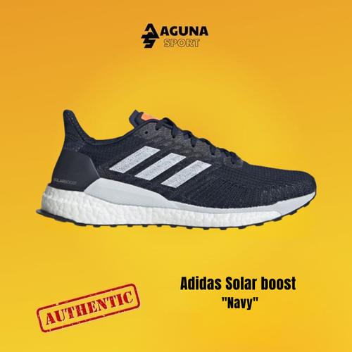 Jual Adidas Solarboost Men s Running Shoes Navy G28059 8.5 Kota Depok Aguna Sport Tokopedia
