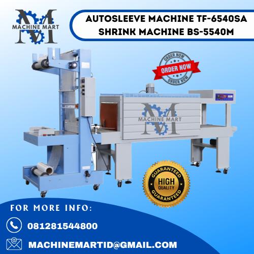 Auto Sleeve Loading Machine Jual Mesin Auto Sleeve Machine TF-6540SA Shrink Tunnel BS-5540M - Kota ...