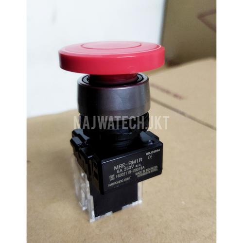 Jual Push Button Emergency Switch 22mm Hanyoung MRE-RM1 MERAH - Jakarta ...
