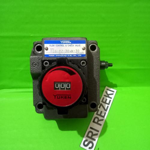 Jual solenoid flow control & check Valve YUKEN FCG-02-30-N-30 - Jakarta ...