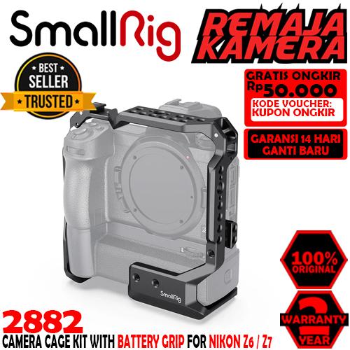 Promo SMALLRIG CAGE WITH BATTERY GRIP FOR NIKON Z6/Z7 2882 - GARANSI ...