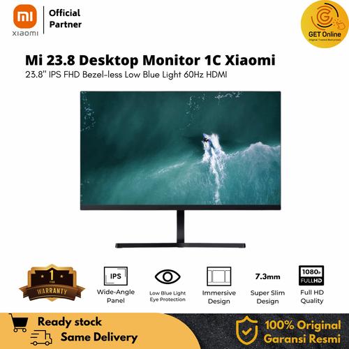 Promo Mi 23.8 Dekstop Monitor 1C 60Hz 6ms Monitor 24 Inch Xiaomi