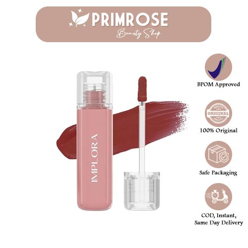 Promo IMPLORA Jelly Tint Lip Stain / Liptint / Lipstick 01 Mariposa