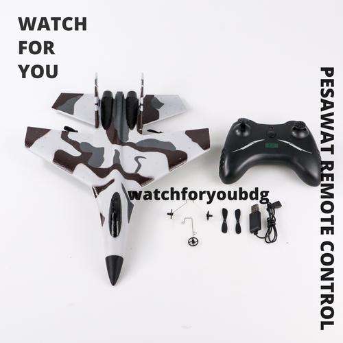Promo Mainan Pesawat Terbang Remote Control Glider Airplane Foam 2.4G
