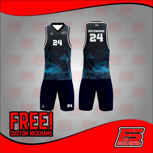 JERSEY BASKET versi BISA CUSTOM NAMA DAN NOMOR LOGO SPONSOR XXL di  Fnsdigitalprinting Tokopedia