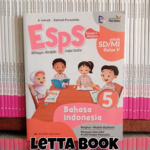 Jual BUKU ESPS BAHASA INDONESIA KELAS 5 SD/MI KURIKULUM MERDEKA ...