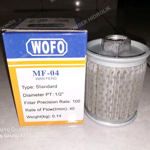 Jual SUCTION FILTER MF/JL-04 (1/2 INCH) - FILTER HISAP TANGKI HIDROLIK ...