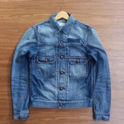 Vanquish ORIGINALS DENIM TRUCKER JACKET Japanese Brand × Vanquish