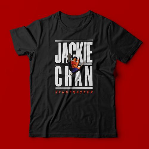 Bajuburuh Edisi Kaos Jackie Chan Warna Hitam M di Bajuburuh Tokopedia