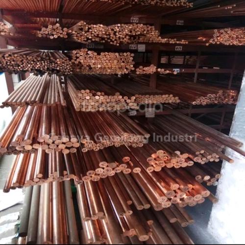 Jual Grounding Rod As Tembaga 19mm x 1.5 meter Tembaga Solid - Jakarta