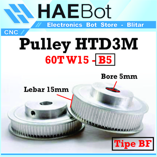 1 Pz HTD 8M AF Puleggia Dentata 20T Denti Foro 8 Mm - Foto 13