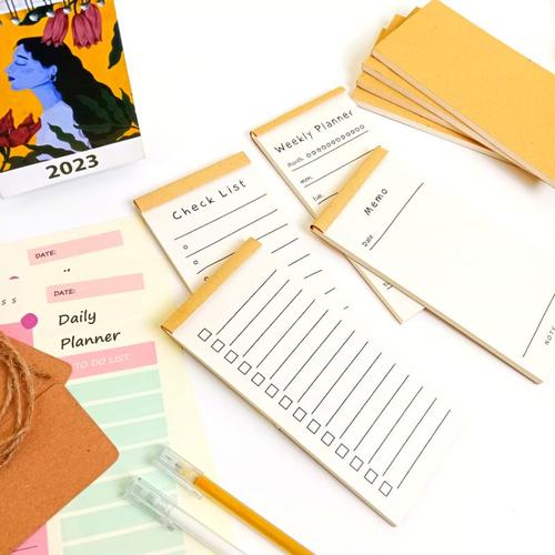 Jual buku notebook memo agenda to do list check list wekkly planer (di ...