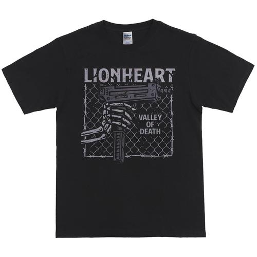 Jual Kaos Band LIONHEART Valley Of Death Tshirt Band Hardcore BUILT