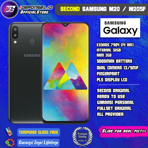 SAMSUNG M20 RAM 3/32GB ORIGINAL SECOND di Ideponsell Tokopedia