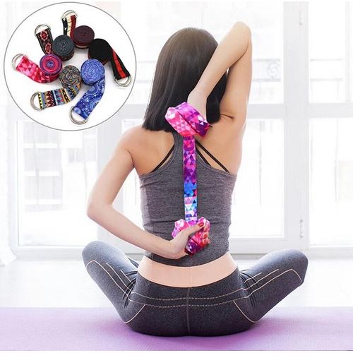 Cintura Per Pilates E Yoga Extra Lunga - Regolabile, Super Resistente E Comoda Per Allungamento