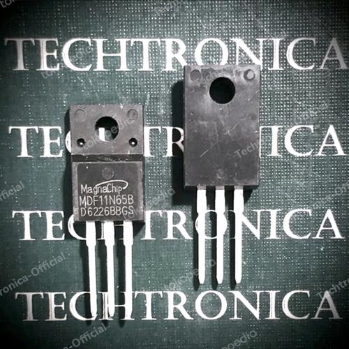 Transistor MOSFET MDF11N65B - Boîtier TO-220FP, Marque ENFINON, Neuf Sous Emballage