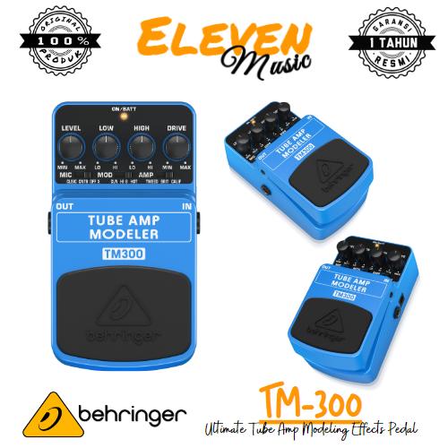 Jual Behringer TM 300 Ultimate Tube Amp Modeling Effects Pedal Original