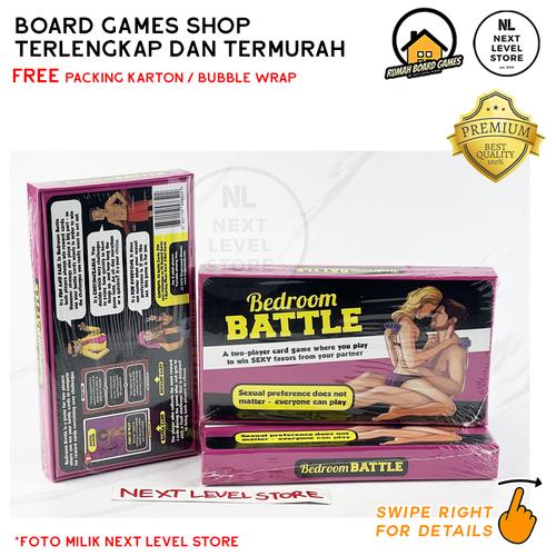 Bedroom Battle Card Game For Couples - Romantic Strategy Game For Date Nights