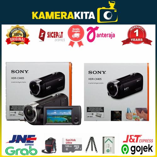 Jual SONY HDRCX405 FULL HD CAMCORDER / SONY CX405 HANDYCAM CAMCORDER