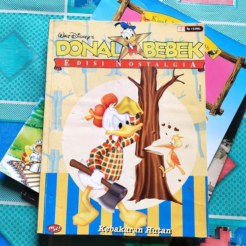 Jual Buku Komik Walt Disney DONAL BEBEK Edisi Nostalgia Kebakaran Hutan ...