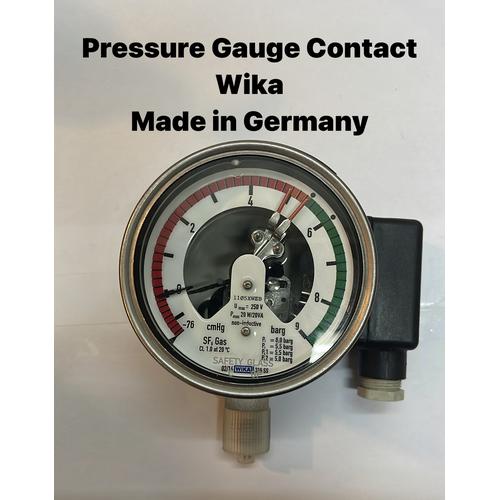 Jual Pressure Gauge Double Contact Switch Wika Original Made in Germany Jakarta Barat teknik