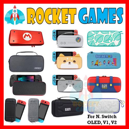 Jual Tas Switch Pouch Nintendo Switch OLED V1 V2 Storage Case Carrying ...