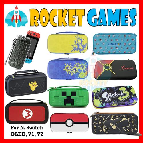 Promo Pouch Nintendo Switch OLED V1 V2 Storage Case Carrying Bag Tas ...