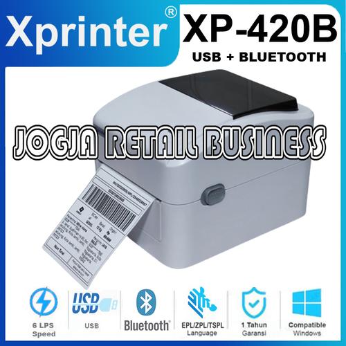 Jual PRINTER BARCODE THERMAL XPRINTER XP420B CETAK RESI TOKOPEDIA 110