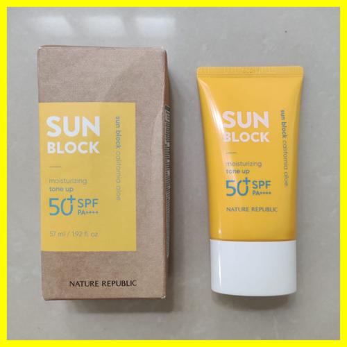 Gambar Nature Republic Natrep Sunblock Sunscreen Tone Up Wajah Badan SPF50 dari Iyesh Online Store Kota Surabaya Tokopedia