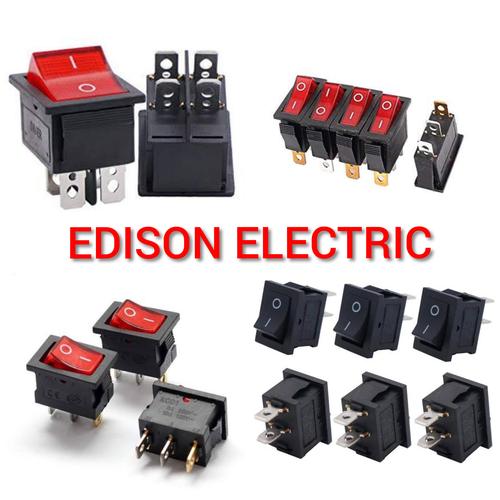 Jual Saklar Switch Tombol ON OFF Mini Roker Rocker Roket Besar 2 3 4 ...