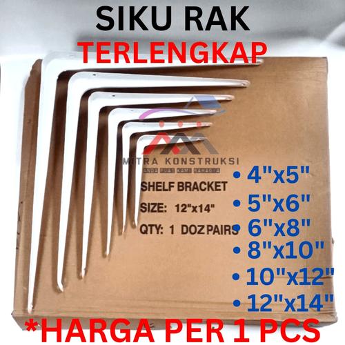 Siku Rak Square Jual Siku Rak / Siku Salon / Siku Dinding / Ambalan Dinding - 5