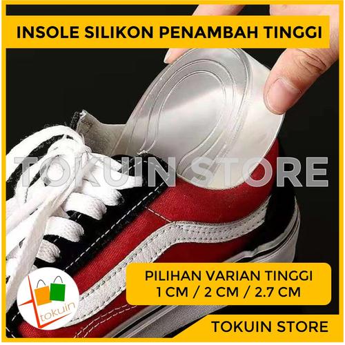 Insole Sepatu Silikon Alas Sol Sepatu Penambah Tinggi Peninggi Badan  Wanita, Tinggi cm di Tokuin Tokopedia