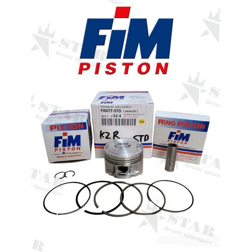 Jual PISTON KIT VARIO TECNO 125 KZR KWN / VARIO 125 FI FIM 77 PEN 13