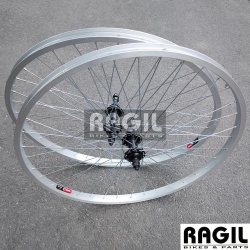 Roue Avant Vélo 26 Pouces Araya - Jante Acier 36 Rayons - Pour Pneu 1-3/8 - Frein à Patins - Occasion Fonctionnelle