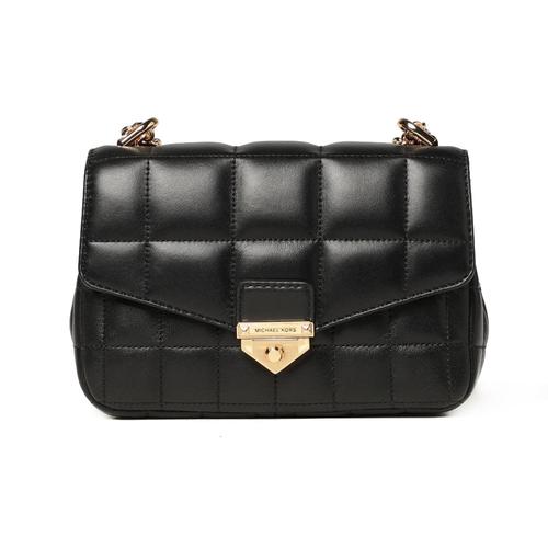 Promo MK Soho Small Quilted Leather Shoulder Bag Black 100 Original Cicil 0 3x Jakarta Utara