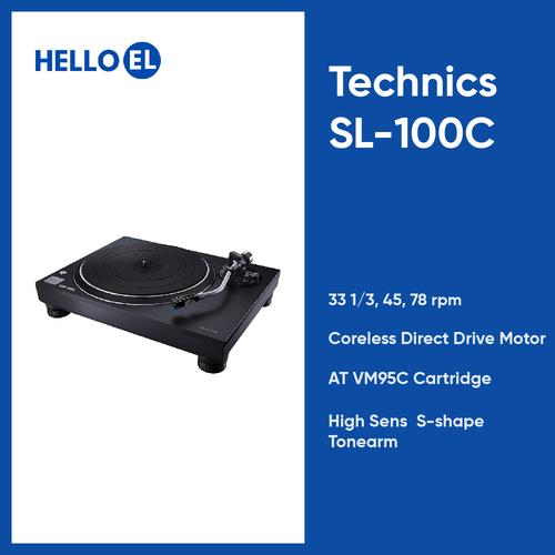 Jual Technics SL100C Direct Drive Premium Auto Lift Vinyl Player