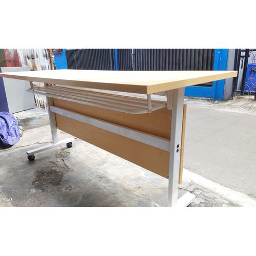Jual Meja kerja Lipat / Folding desk 160x60x75, minimalis kaki rangka ...